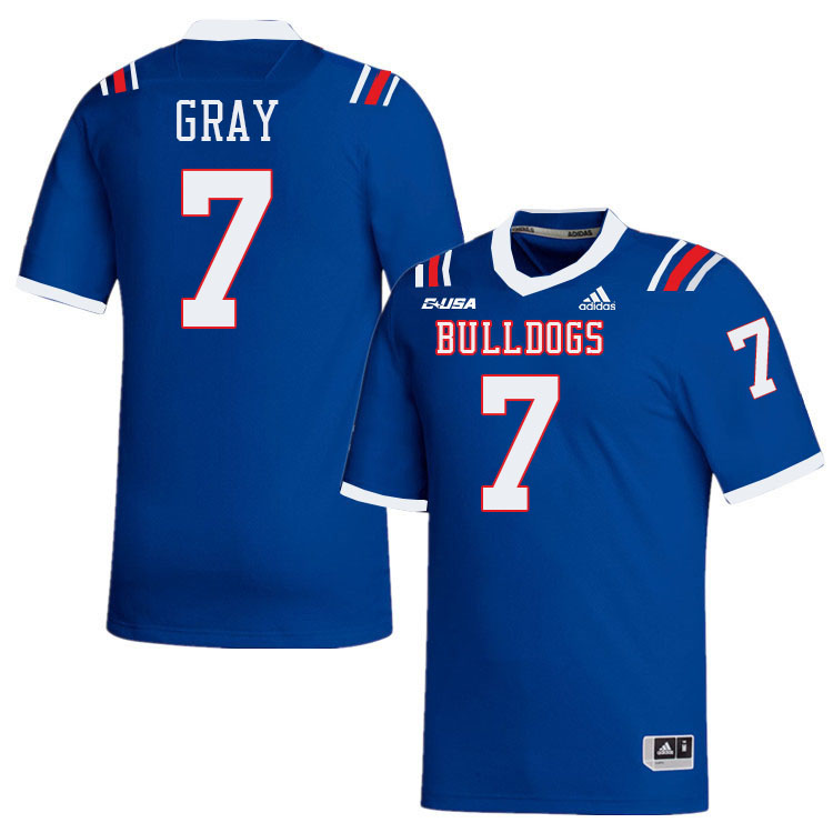 Jayden Gray Louisiana Tech Jersey,LA Tech Bulldogs Football Jerseys,Uniforms,Gears-Blue